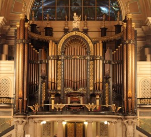 Photograph of the Organ in St Georges Hall, Liverpool