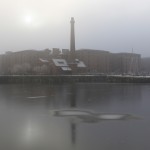 Albert Dock in Fog