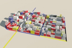 CityEngine Constructivist Architectural Model 2