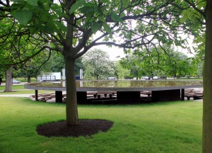 Serpentine Pavilion 2012 from right rear