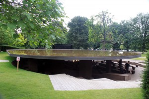 Serpentine Pavilion 2012 from left side