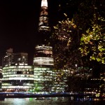 The Shard from across the Thames at Night