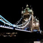 Tower Bridge from side of Thames
