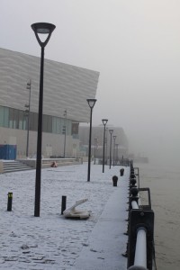 Liverpool Museum beside Mersey Fog 2010
