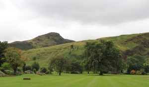 Arthurs Seat from Holyroodhouse 2017